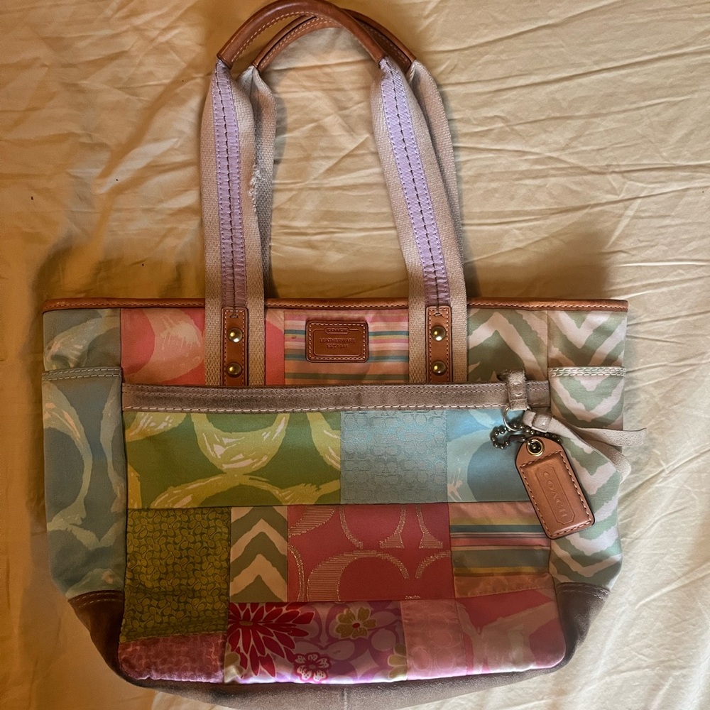 COACH patchwork purse
